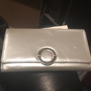 Brand New Alfani Silver Wallet